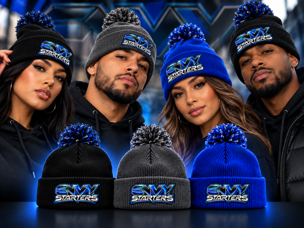 Envy Starters Pom-Pom Beanie