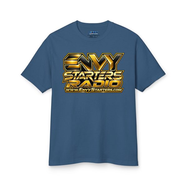 unisex-garment-dyed-heavyweight-cotton-tee-faded-navy-front-6ace67e5abd0b.jpg Envy Starters Radio T-Shirt